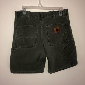 Vintage Carhartt green shorts